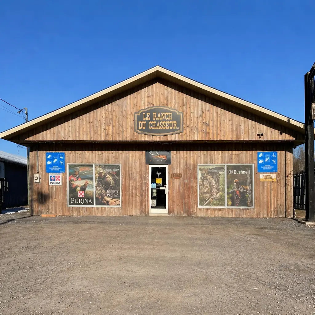 Boutique de chasse et pêche Le Ranch du Chasseur à Saint-Prosper en Beauce